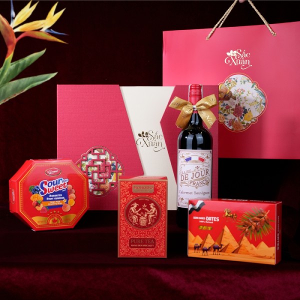 Hộp Quà Tết Sắc Xuân Hoàng Kim 04